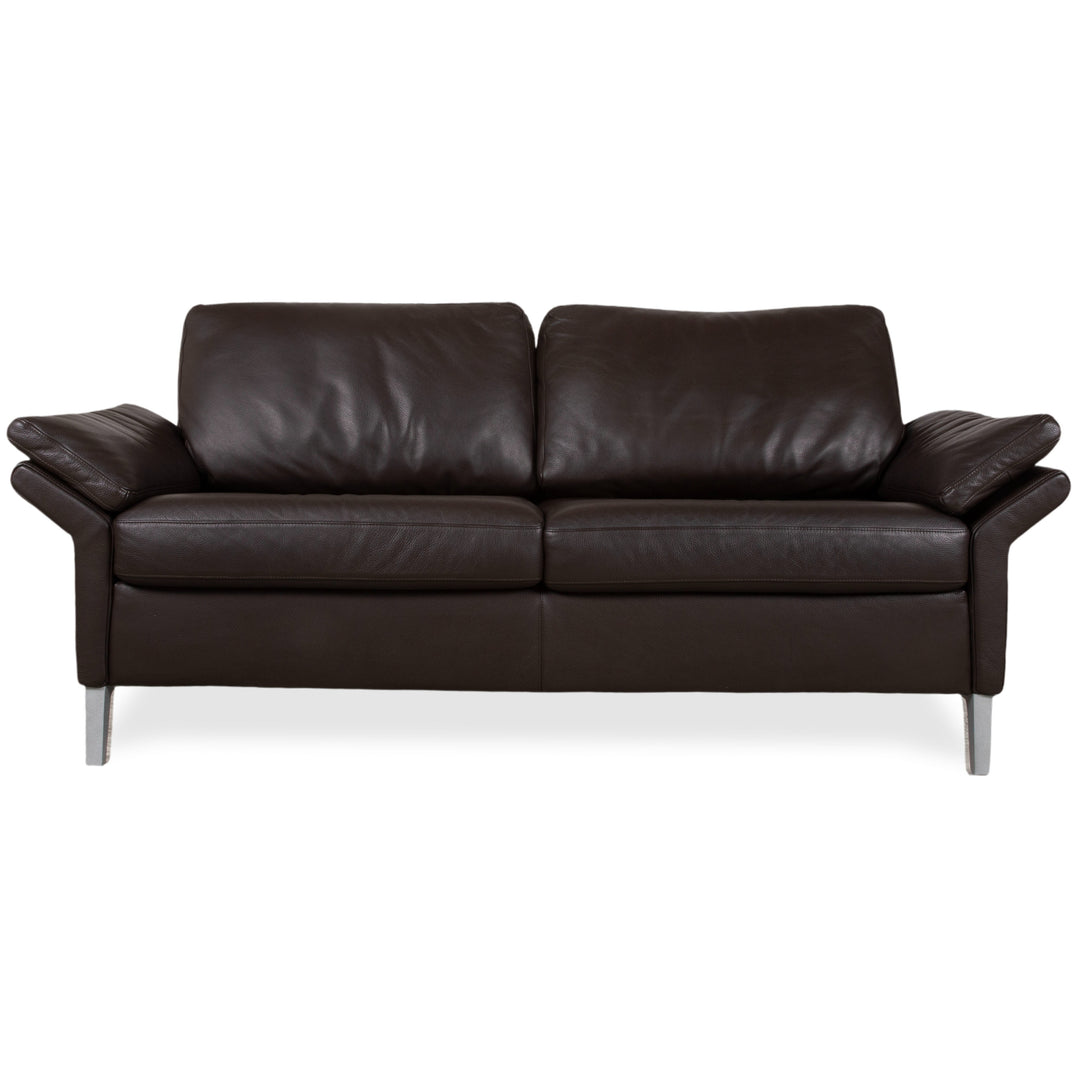 Rolf Benz 3300 Leder Zweisitzer Braun Sofa Couch