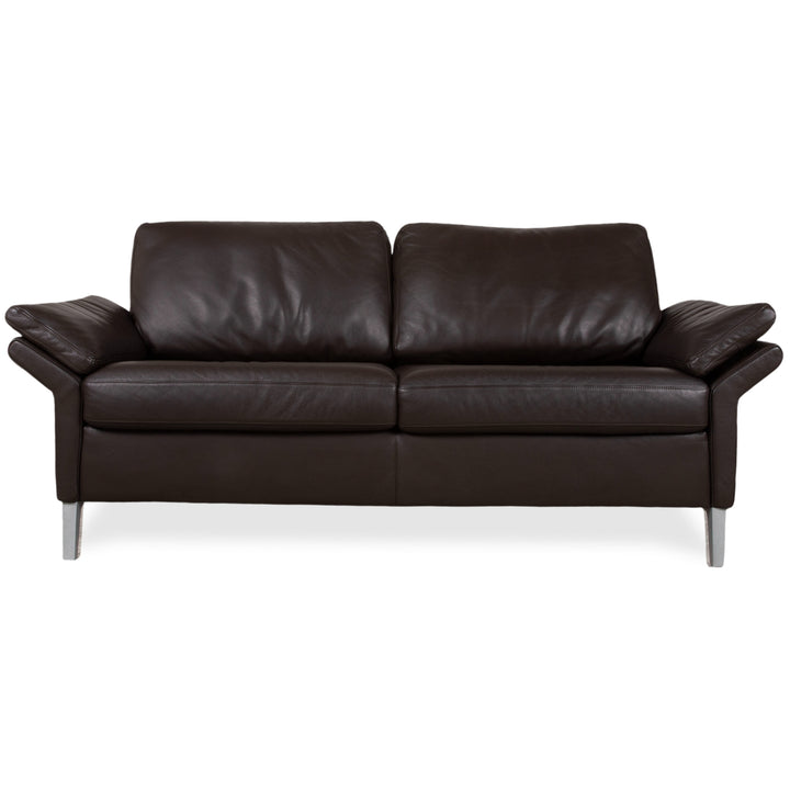 Rolf Benz 3300 Leder Zweisitzer Braun Sofa Couch