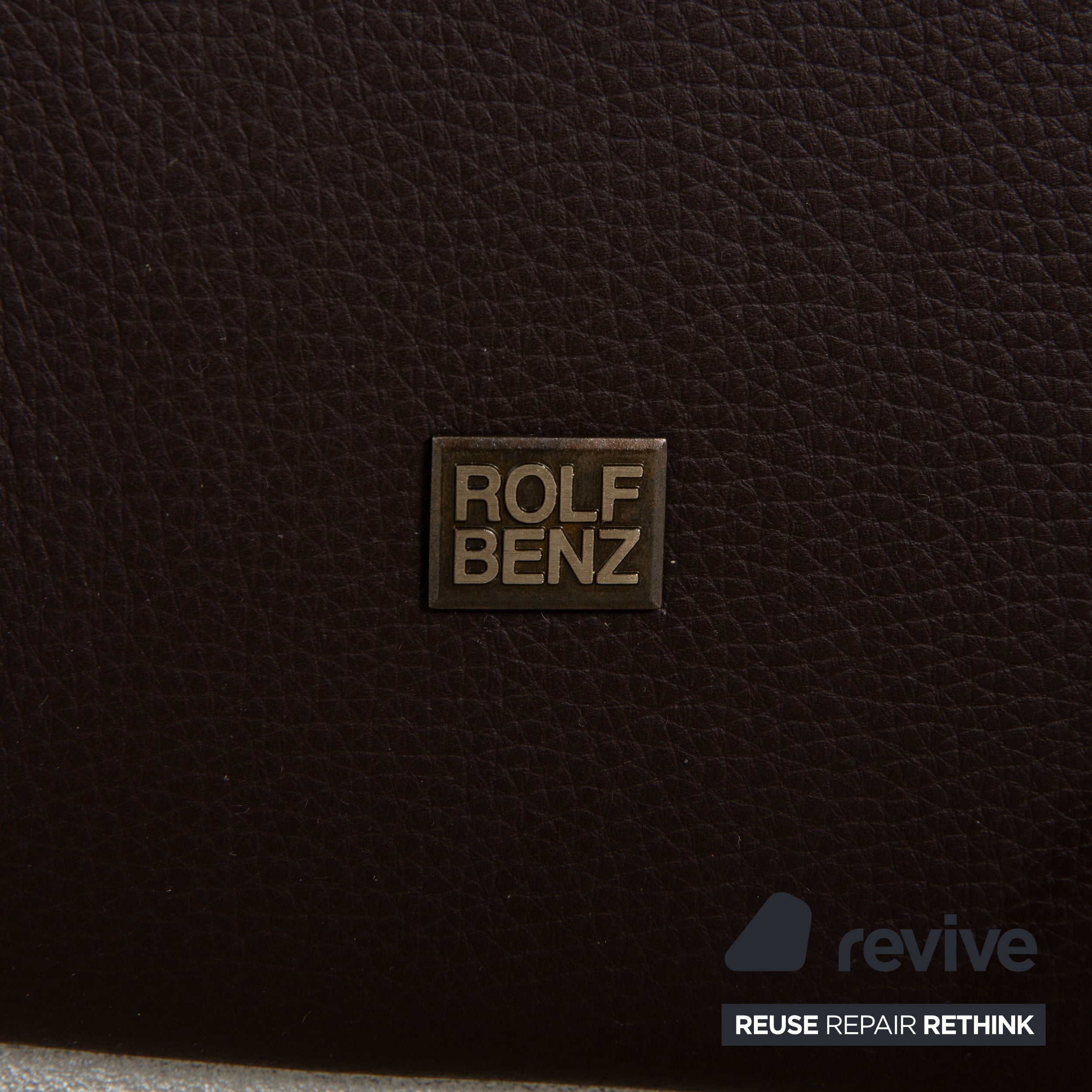 Rolf Benz 3300 Leder Zweisitzer Braun Sofa Couch