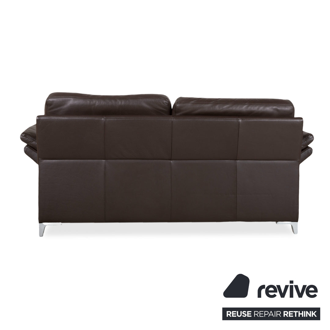 Rolf Benz 3300 Leder Zweisitzer Braun Sofa Couch
