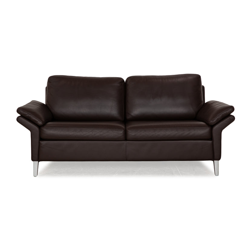 Rolf Benz 3300 Leder Zweisitzer Braun Sofa Couch