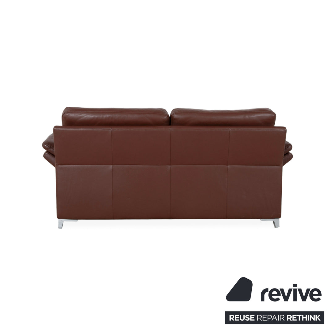 Rolf Benz 3300 Two-Seater Three-Seater Leather Sofa Brown Couch