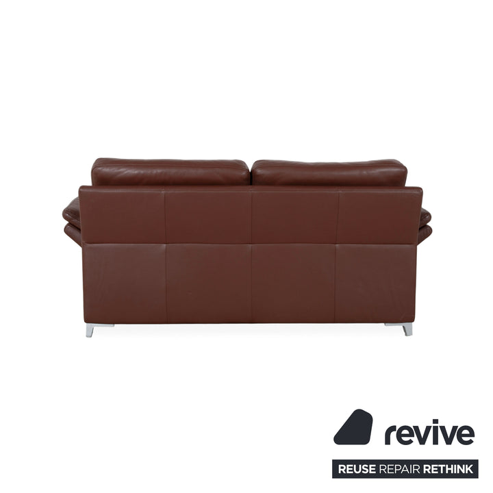 Rolf Benz 3300 Zweisitzer Dreisitzer Leder Sofa Braun Couch