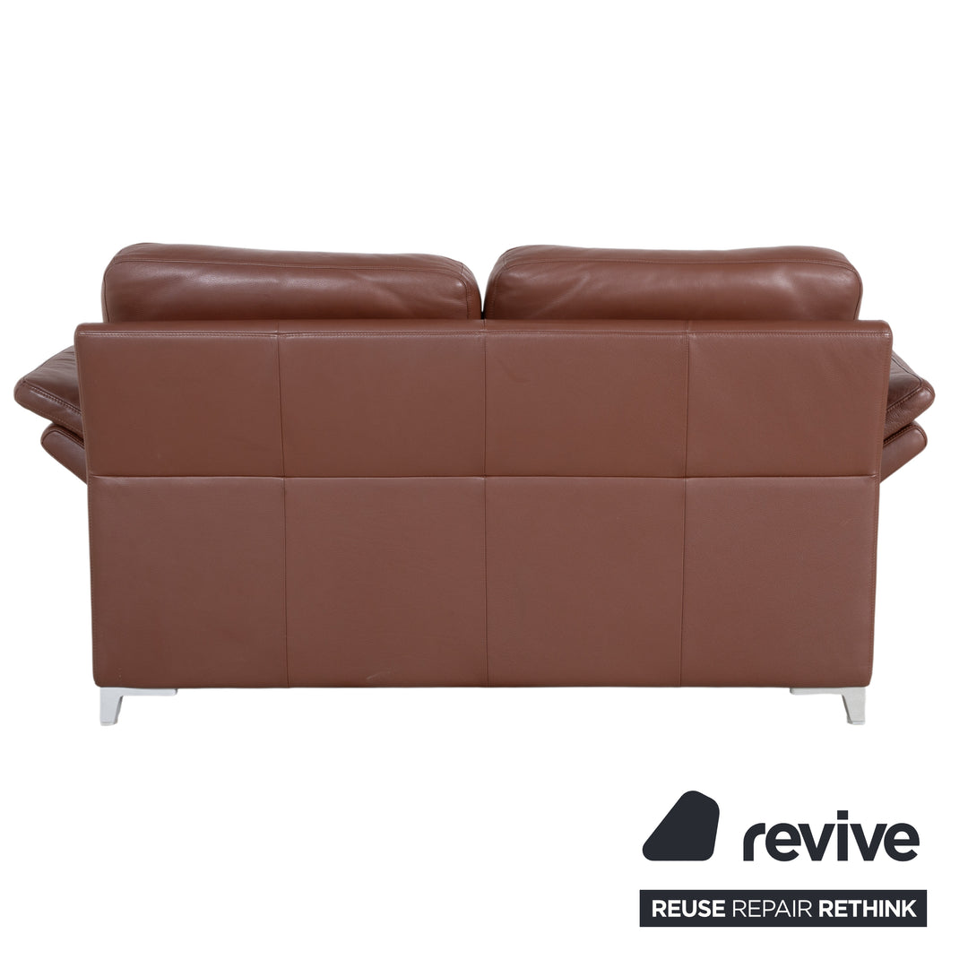 Rolf Benz 3300 Zweisitzer Leder Sofa Braun Couch