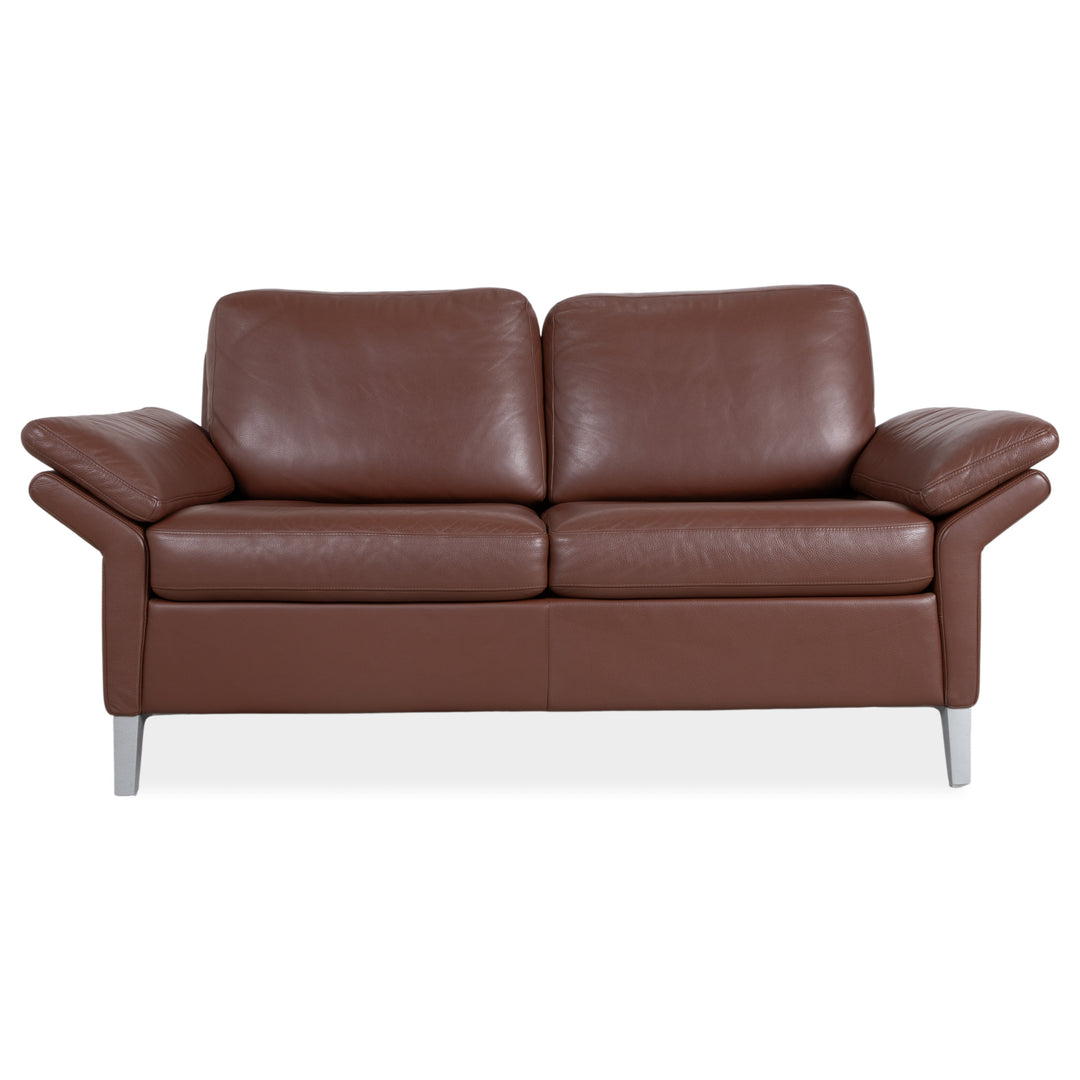 Rolf Benz 3300 Zweisitzer Leder Sofa Braun Couch