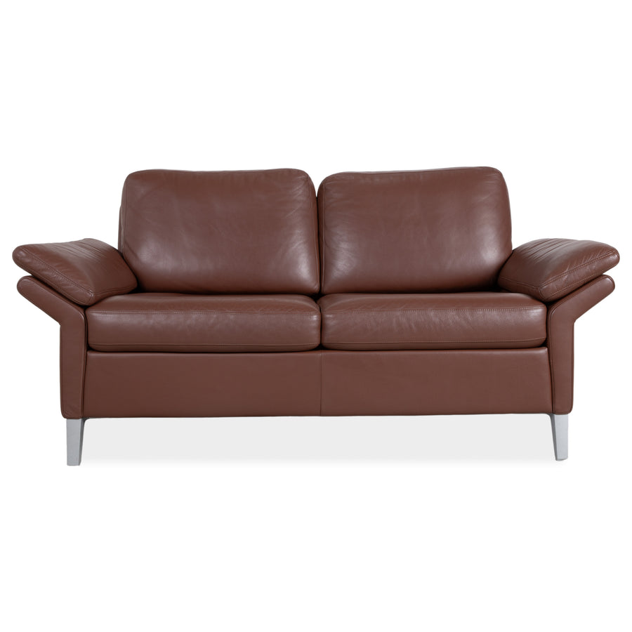Rolf Benz 3300 Zweisitzer Leder Sofa Braun Couch