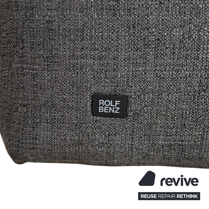 Rolf Benz 50 Stoff Sessel Grau manuelle Funktion