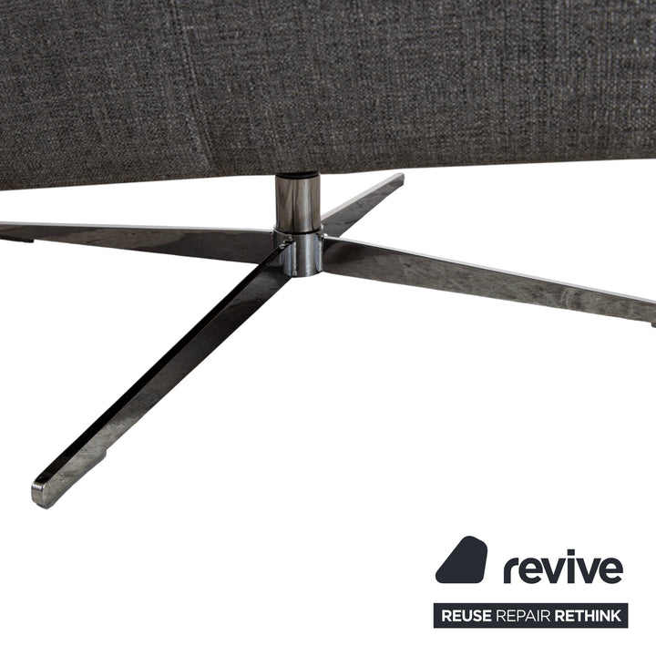 Rolf Benz 50 Stoff Sessel Grau manuelle Funktion