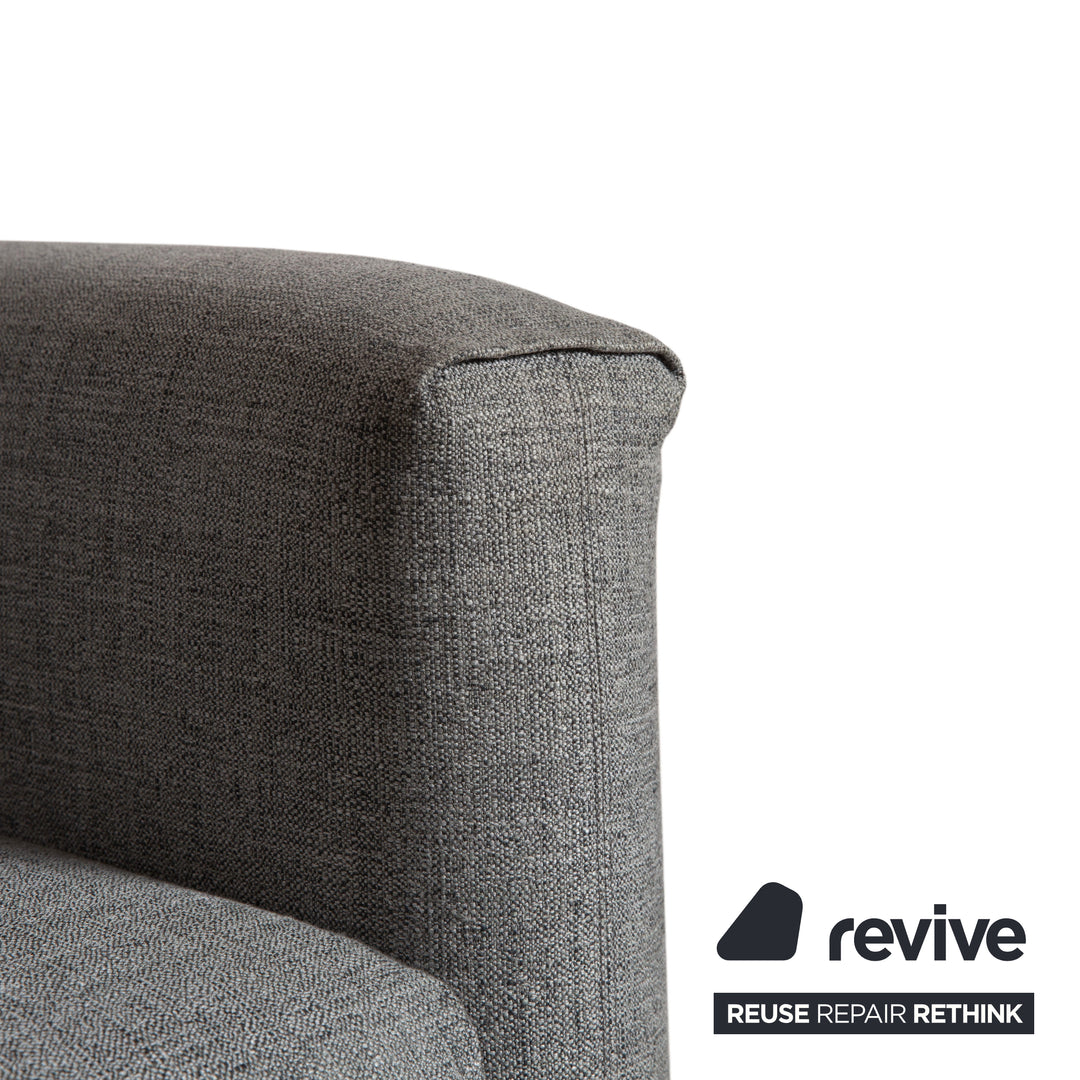 Rolf Benz 50 Stoff Sessel Grau manuelle Funktion