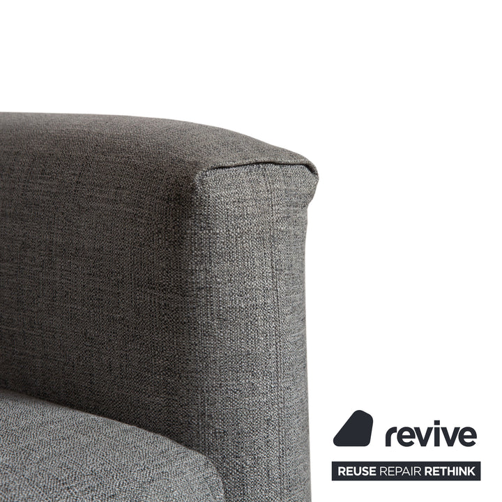 Rolf Benz 50 Stoff Sessel Grau manuelle Funktion