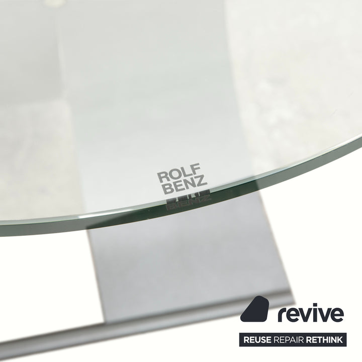 Table basse en verre argentée Rolf Benz 5170