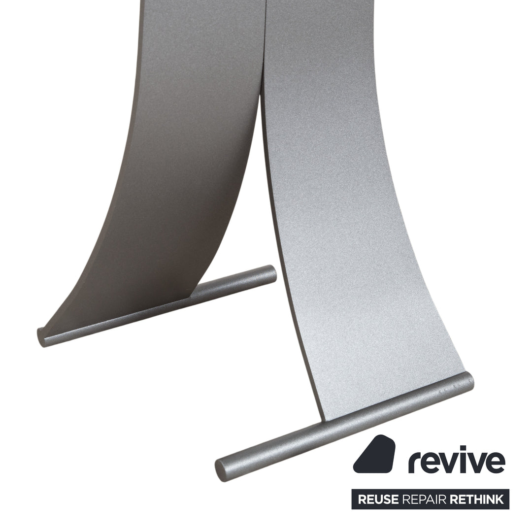 Rolf Benz 5170 Glas Couchtisch Silber