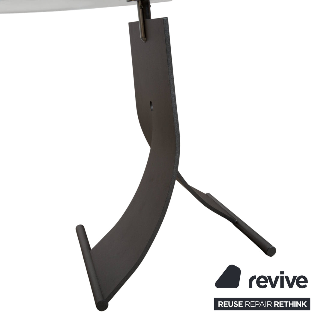 Rolf Benz 5170 Glas Couchtisch Silber