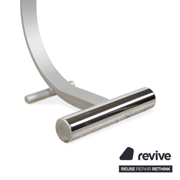 Table basse en verre argentée Rolf Benz 5170