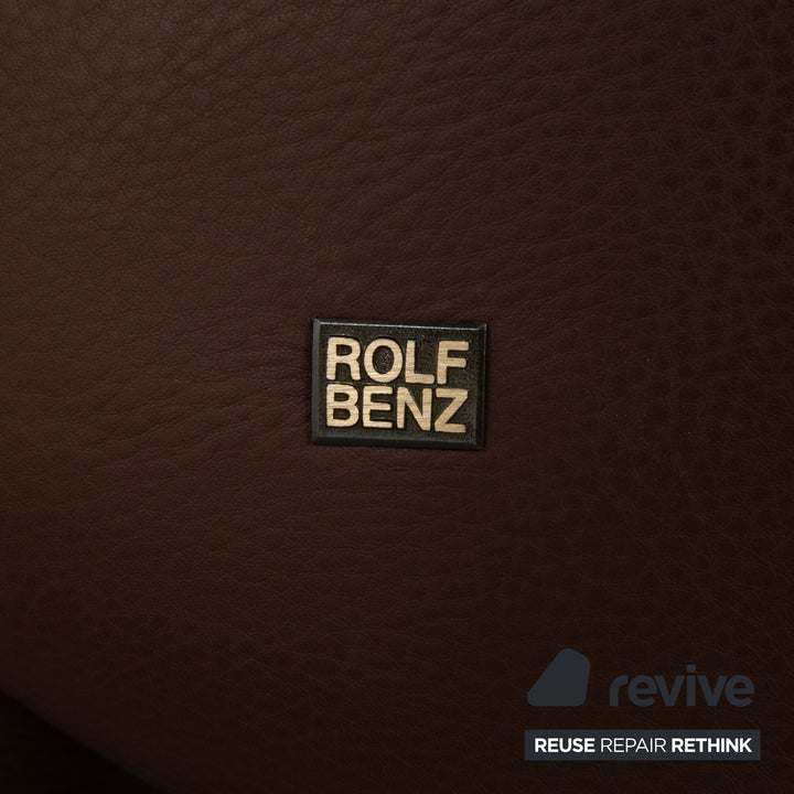 Rolf Benz 5700 Leder Sessel Braun manuelle Funktion Relaxfunktion
