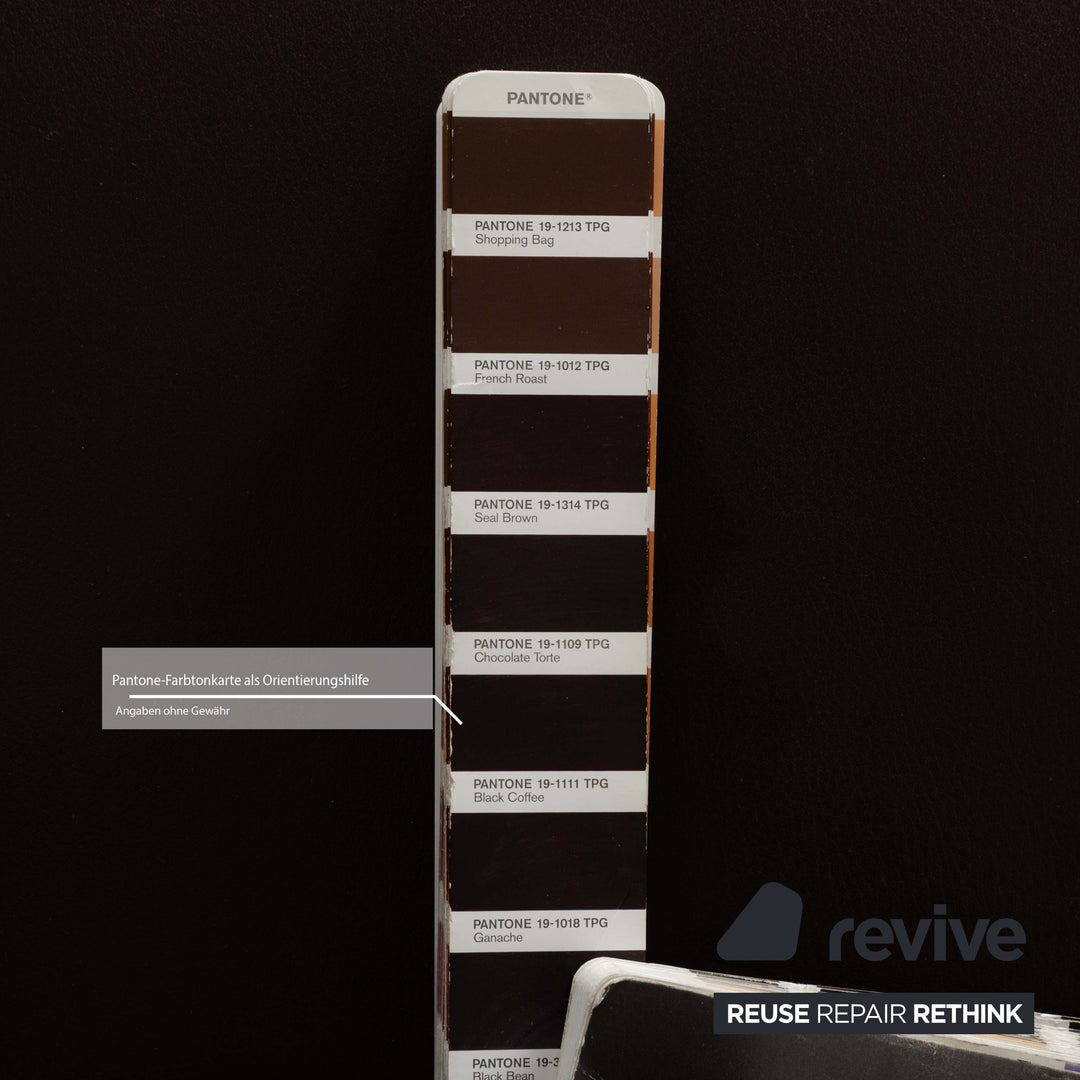 Rolf Benz 6300 2x Leather Armchairs Brown