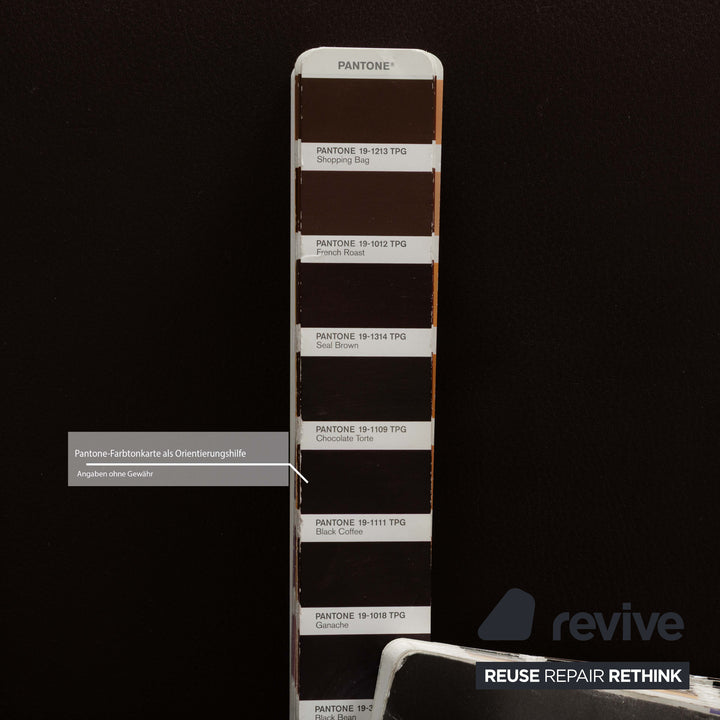 Rolf Benz 6300 2x Leather Armchairs Brown