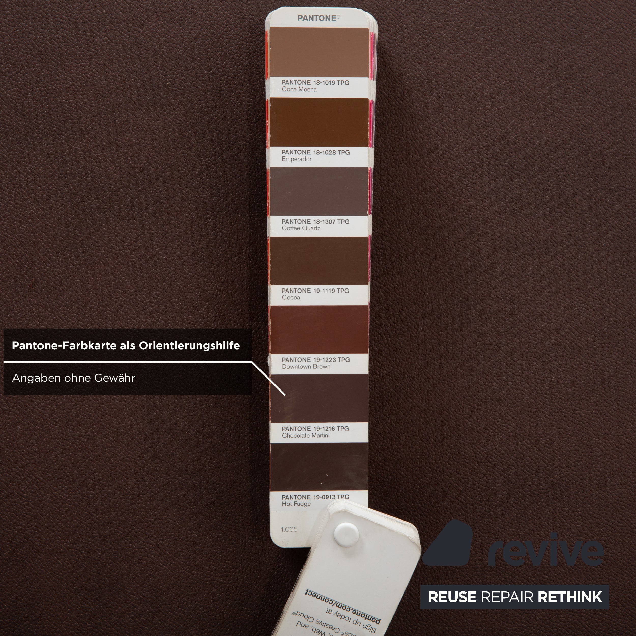 Rolf Benz 6300 Hocker Braun veganes Leder Neubezug Couch