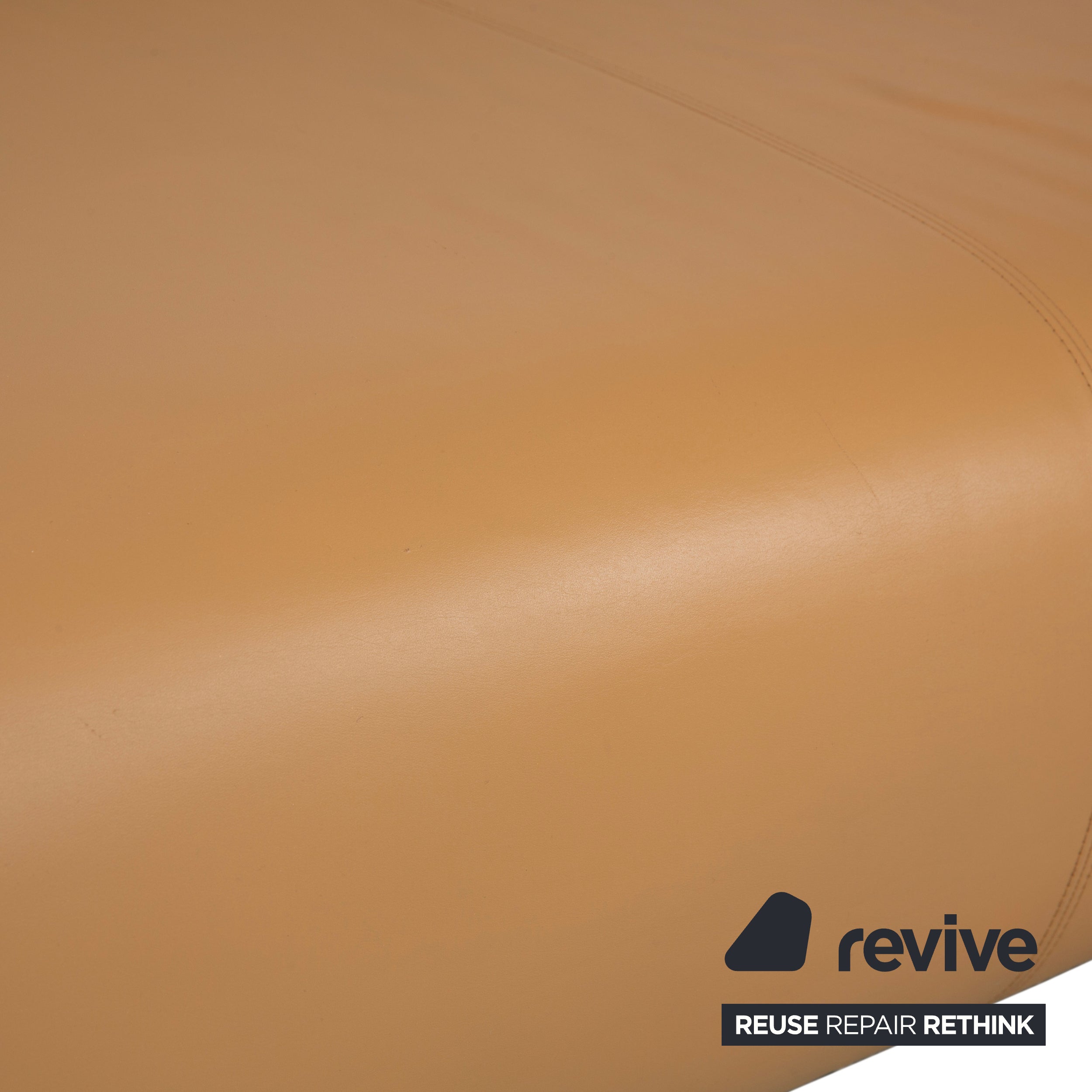 Rolf Benz 6300 Leder Dreisitzer Braun Beige Sand Camel Sofa Couch