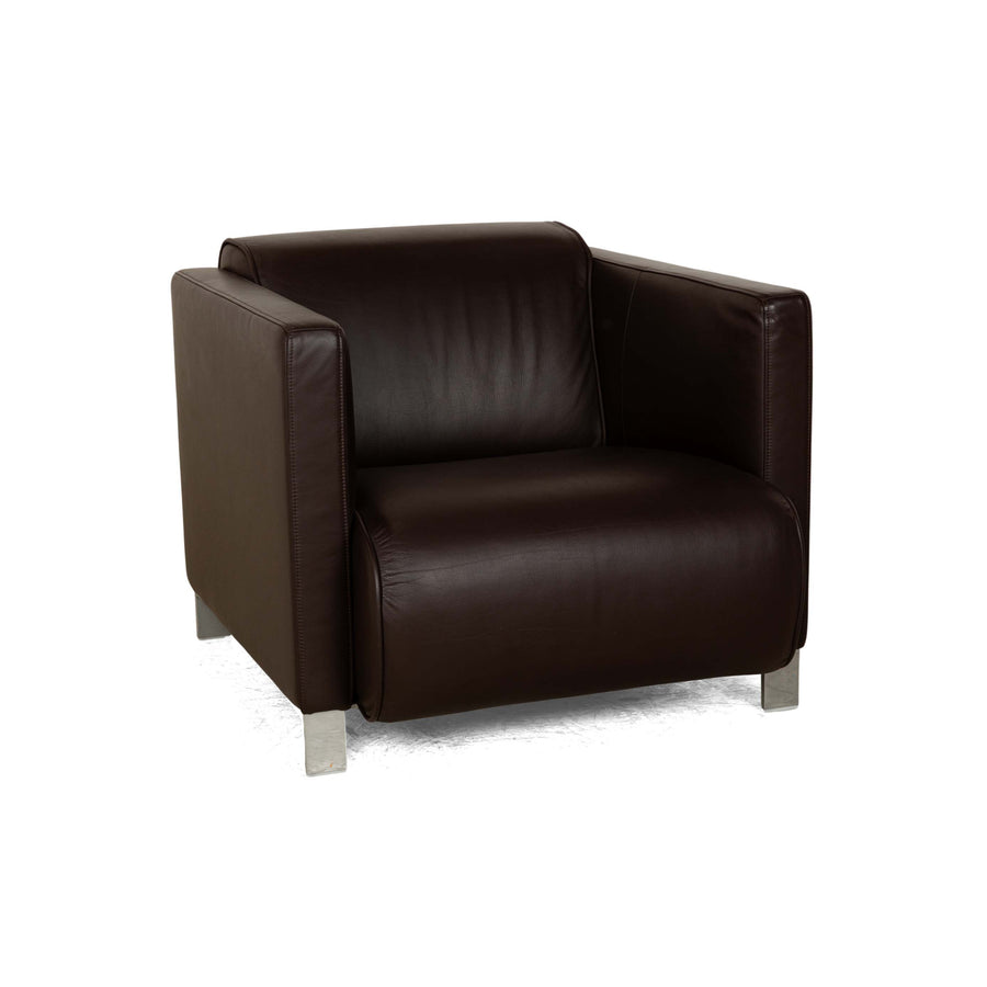 Rolf Benz 6300 Leder Sessel Braun