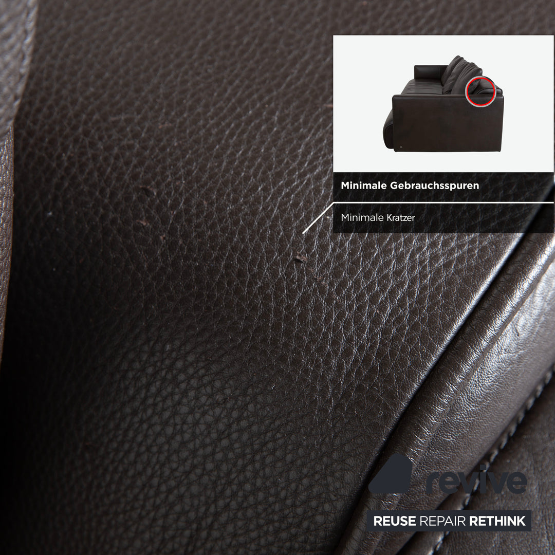 Rolf Benz 6300 Viersitzer Leder Braun Sofa Couch