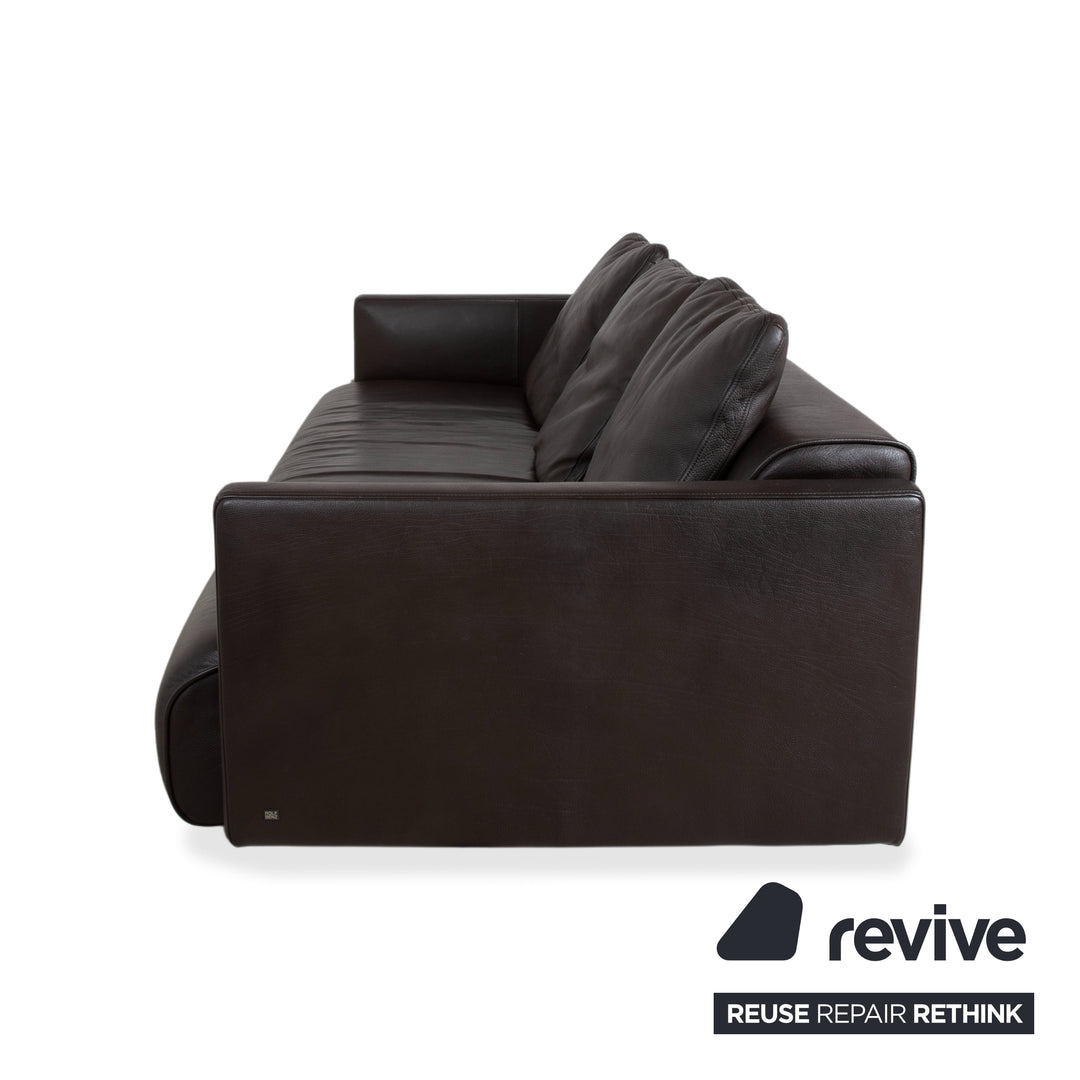 Rolf Benz 6300 Viersitzer Leder Braun Sofa Couch