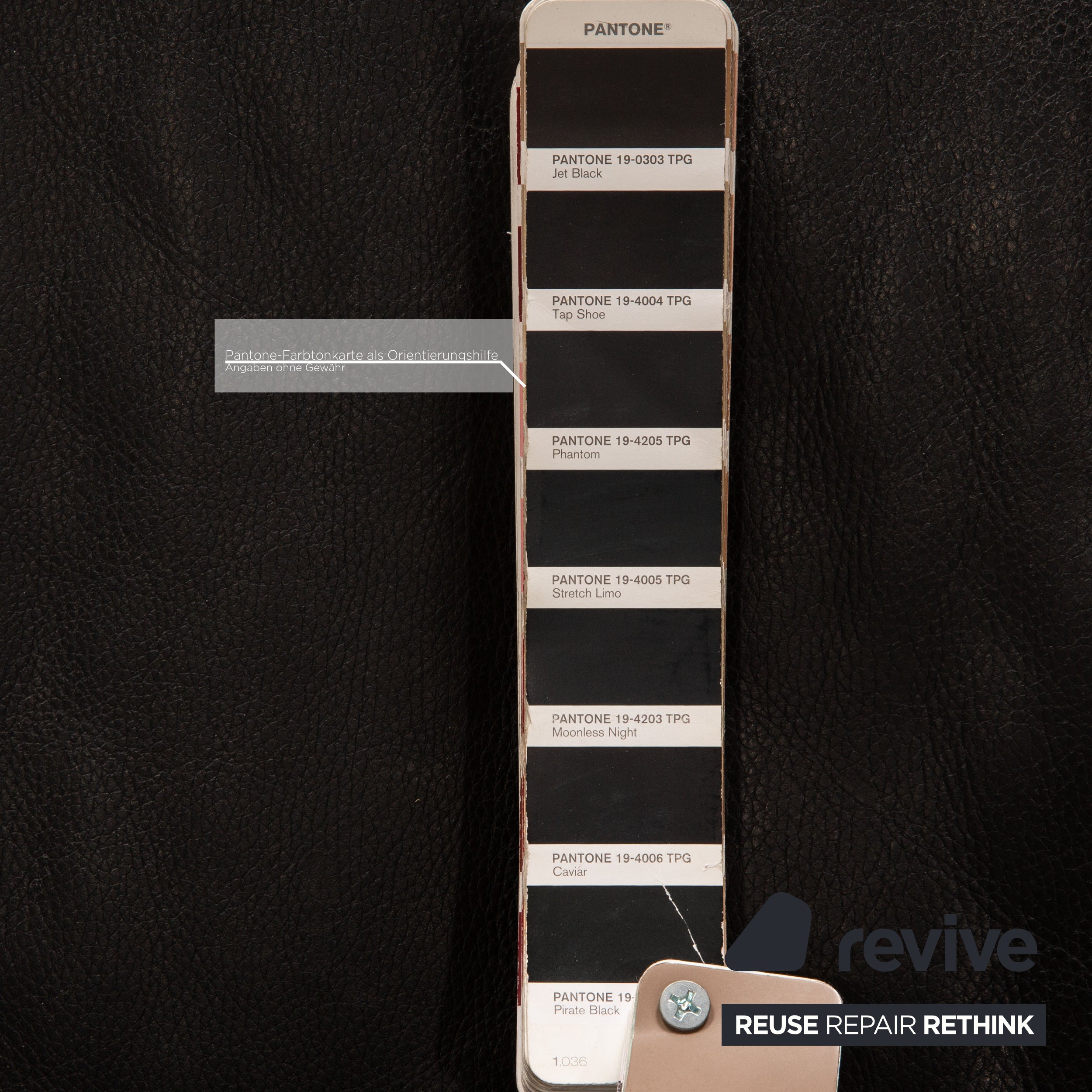 Rolf Benz 6500 Canapé en cuir noir Canapé deux places