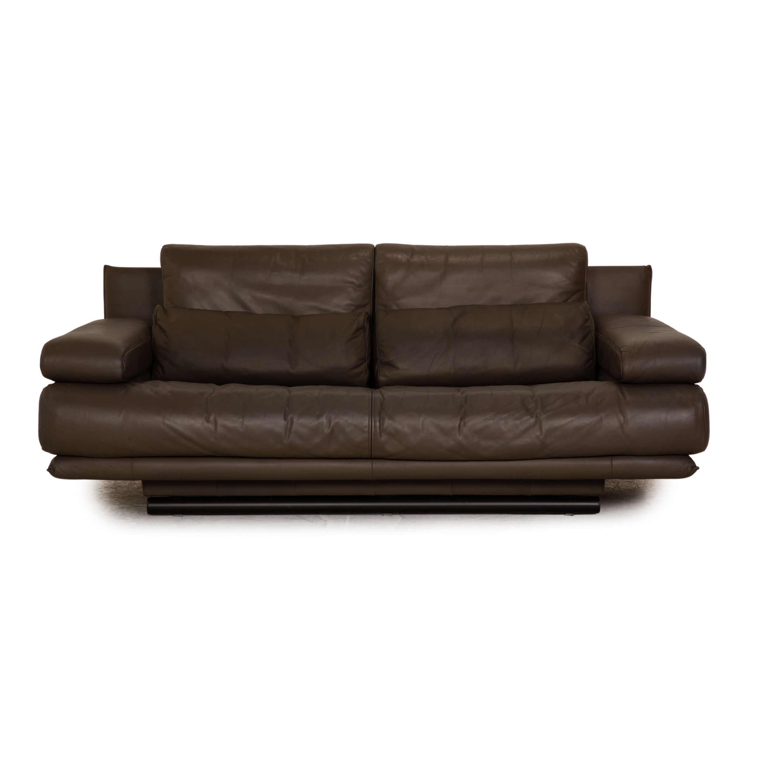 Rolf Benz 6500 Leder Zweisitzer Braun Taupe Sofa Couch Funktion