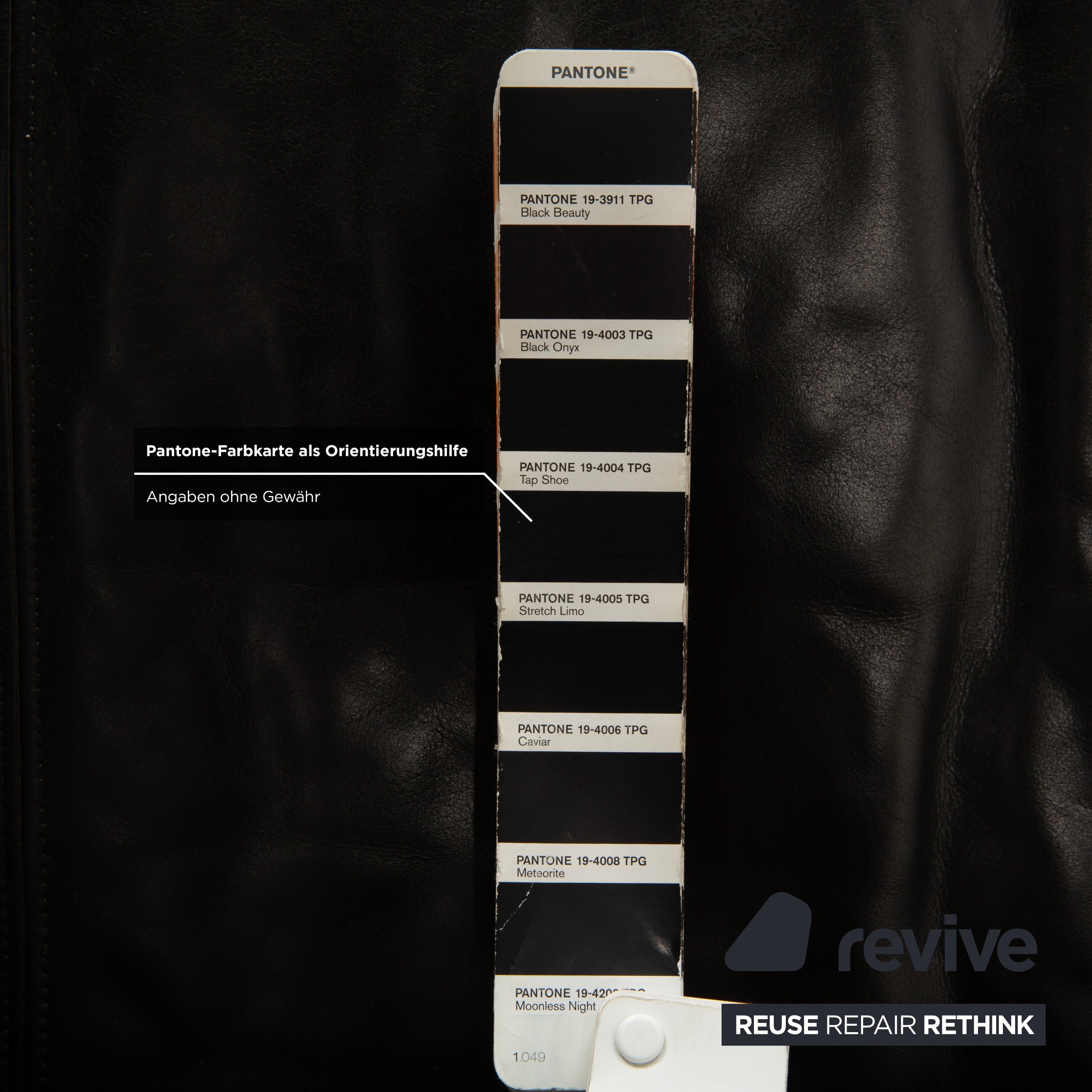 Rolf Benz 6500 Leder Zweisitzer Schwarz Sofa Couch manuelle Funktion