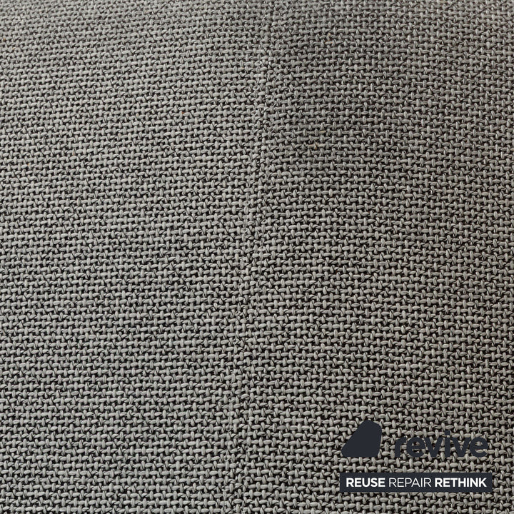 Rolf Benz 680 fabric lounger grey manual function