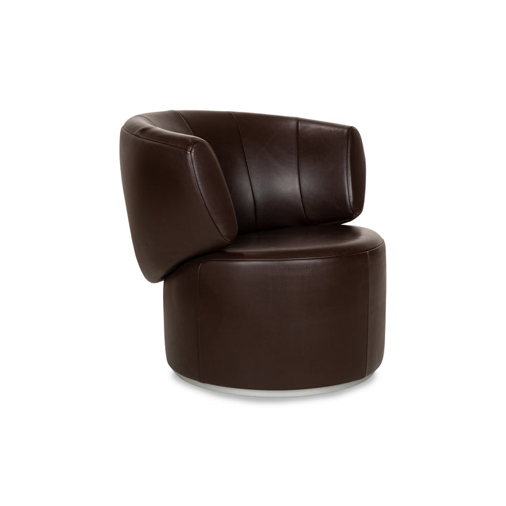 Rolf Benz 684 Leather Armchair Brown