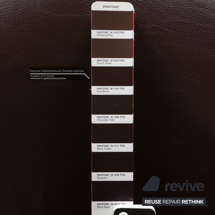 Rolf Benz 684 Leather Armchair Set Brown