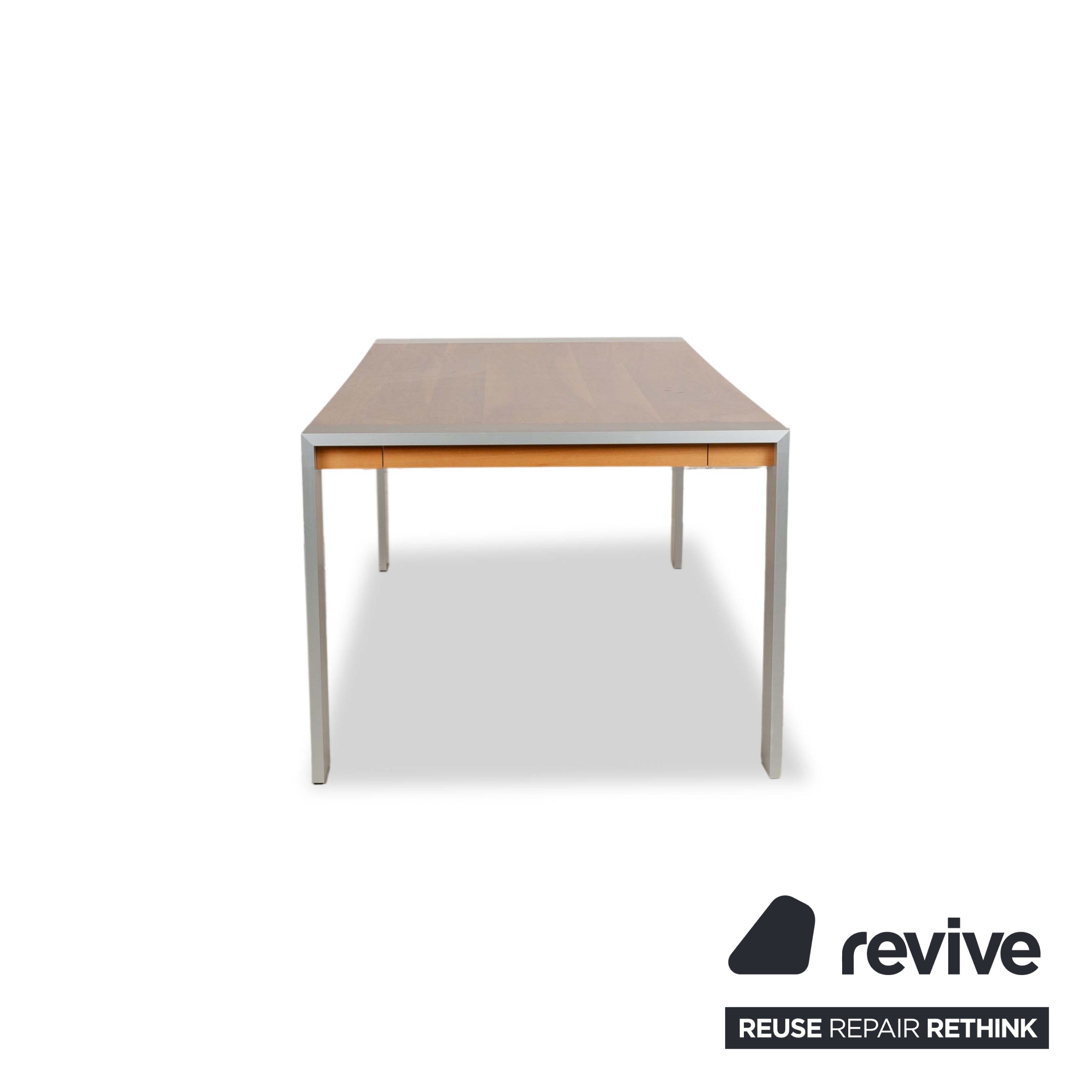 Rolf Benz 8922 Wooden Dining Table Brown Extension Function Manual Function 190-250 x 98 cm