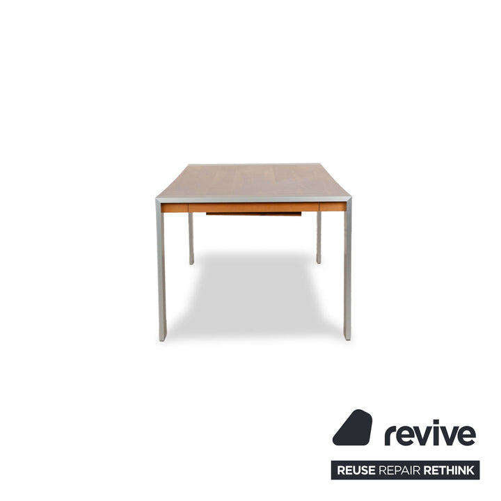 Rolf Benz 8922 Wooden Dining Table Brown Extension Function Manual Function 190-250 x 98 cm