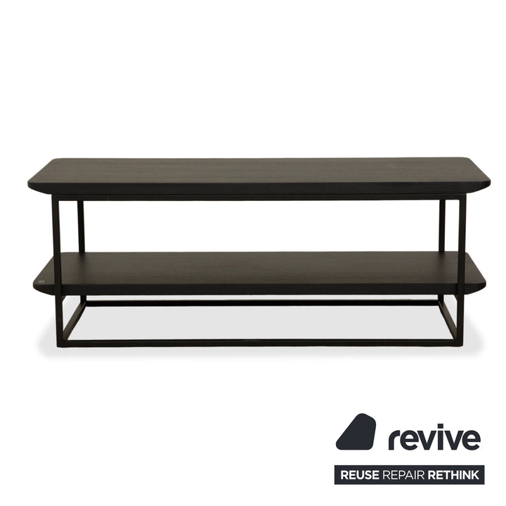 Table basse Rolf Benz 987, table d'appoint en bois, noire