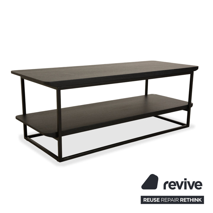 Table basse Rolf Benz 987, table d'appoint en bois, noire