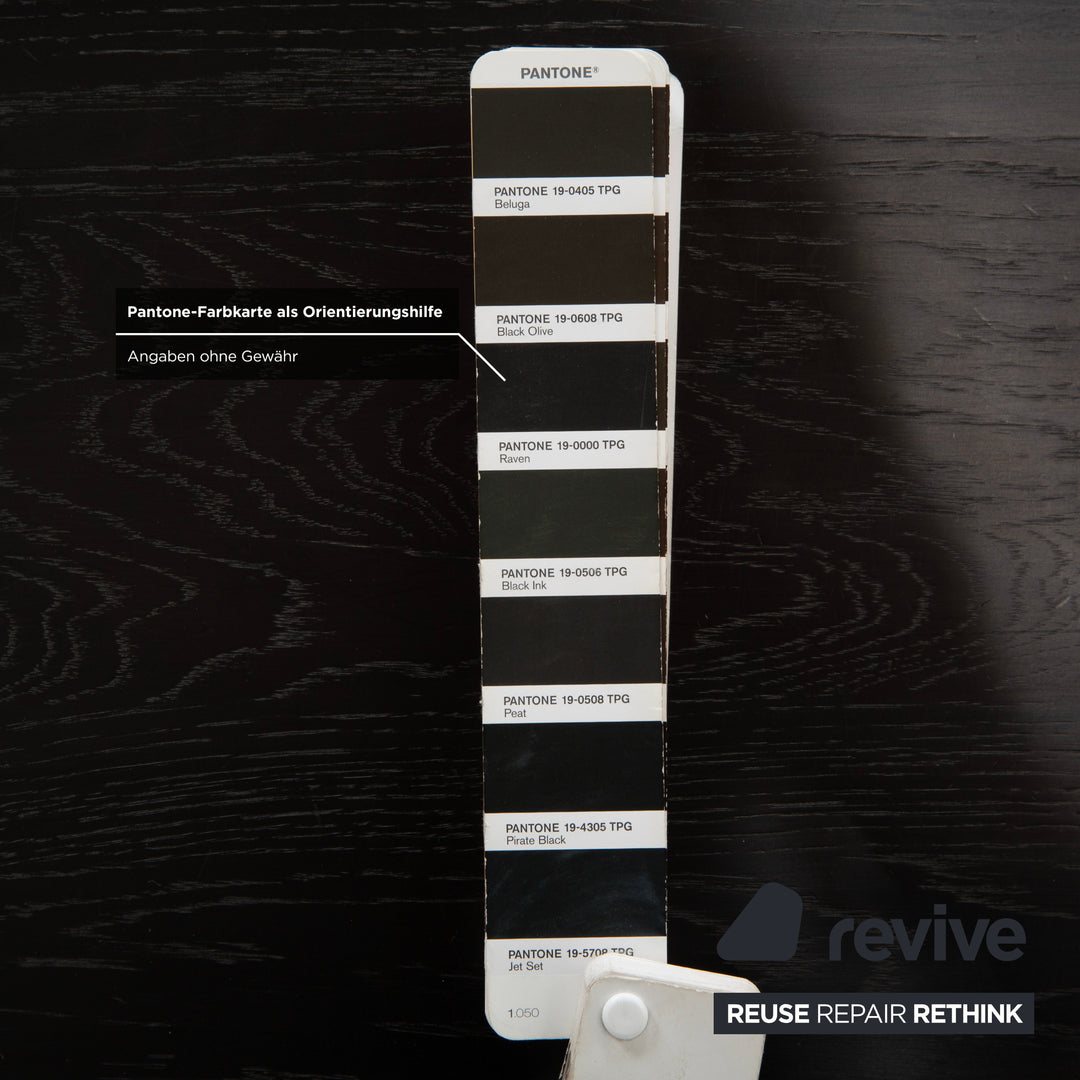 Rolf Benz 987 Couchtisch Holz Metall Beistelltisch Schwarz Dunkelbraun