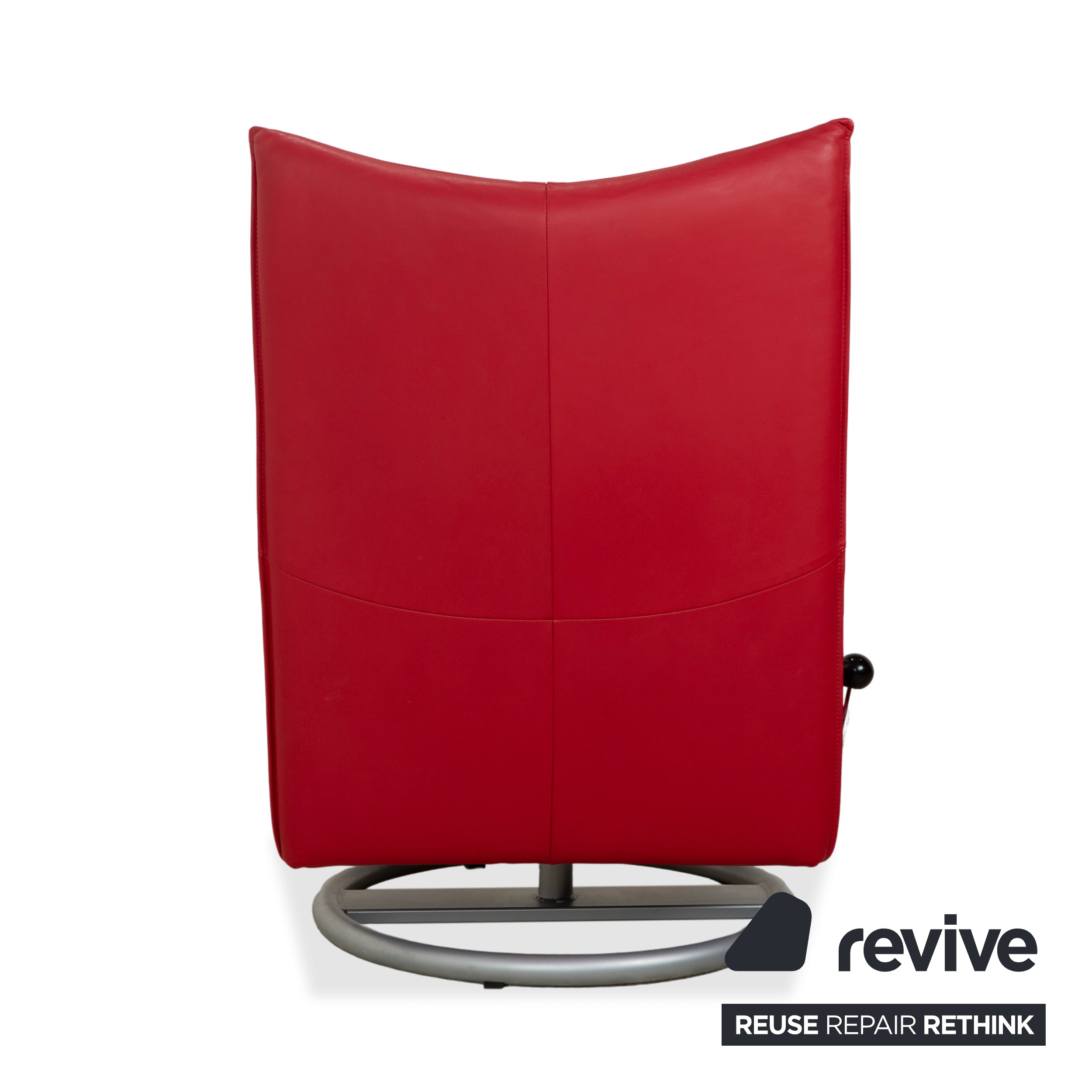 Rolf Benz BMP 418 Leder Sessel Rot