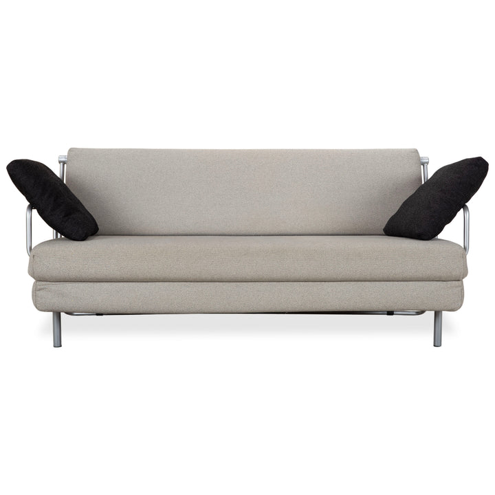 Rolf Benz BMP Stoff Zweisitzer Schlafsofa Grau Sofa Couch manuelle Schlaffunktion