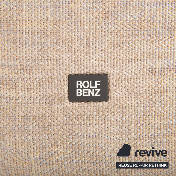 Rolf Benz Cara Stoff Sessel Grau Beige
