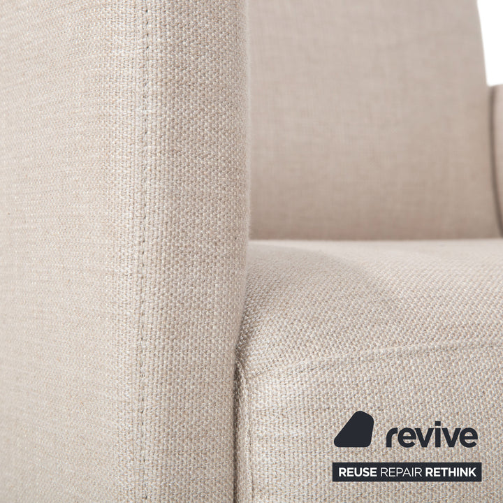 Rolf Benz Cara Stoff Sessel Grau Beige
