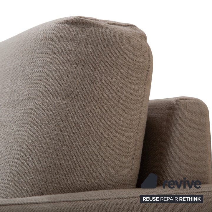 Rolf Benz Cara Stoff Sessel Grau Beige