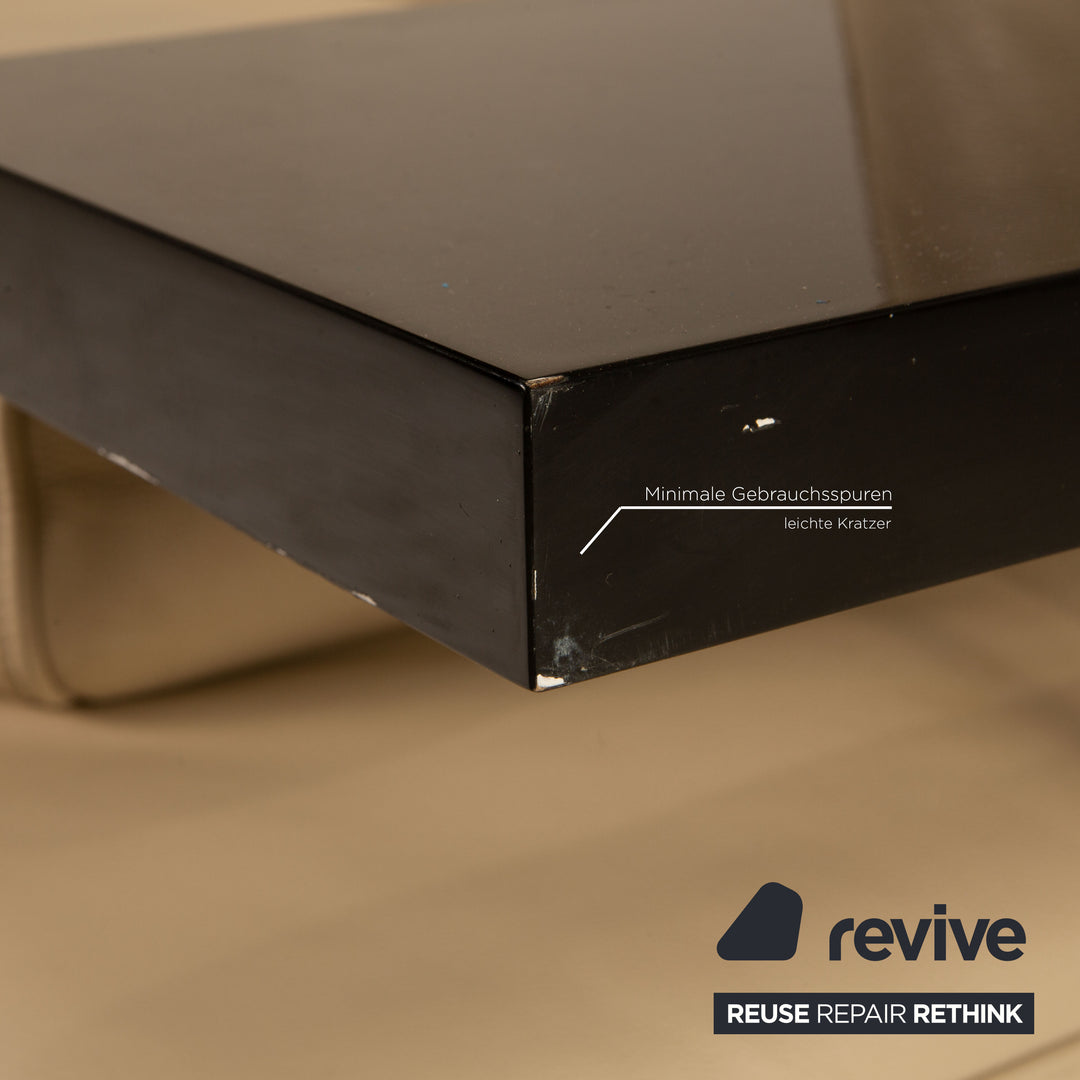 Rolf Benz Dono 6100 corner sofa leather cream sofa couch recamier right