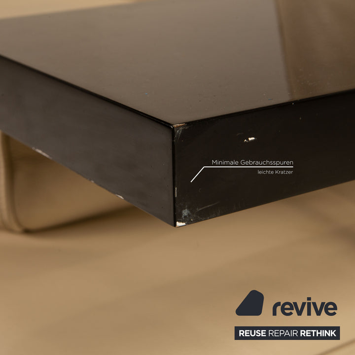 Rolf Benz Dono 6100 corner sofa leather cream sofa couch recamier right