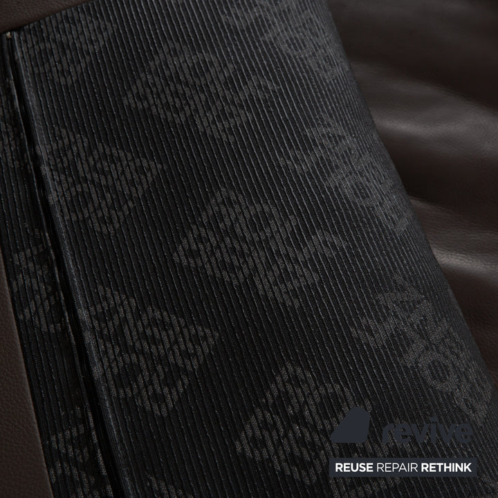 Rolf Benz EGO Dreisitzer Sofa Braun Leder Couch