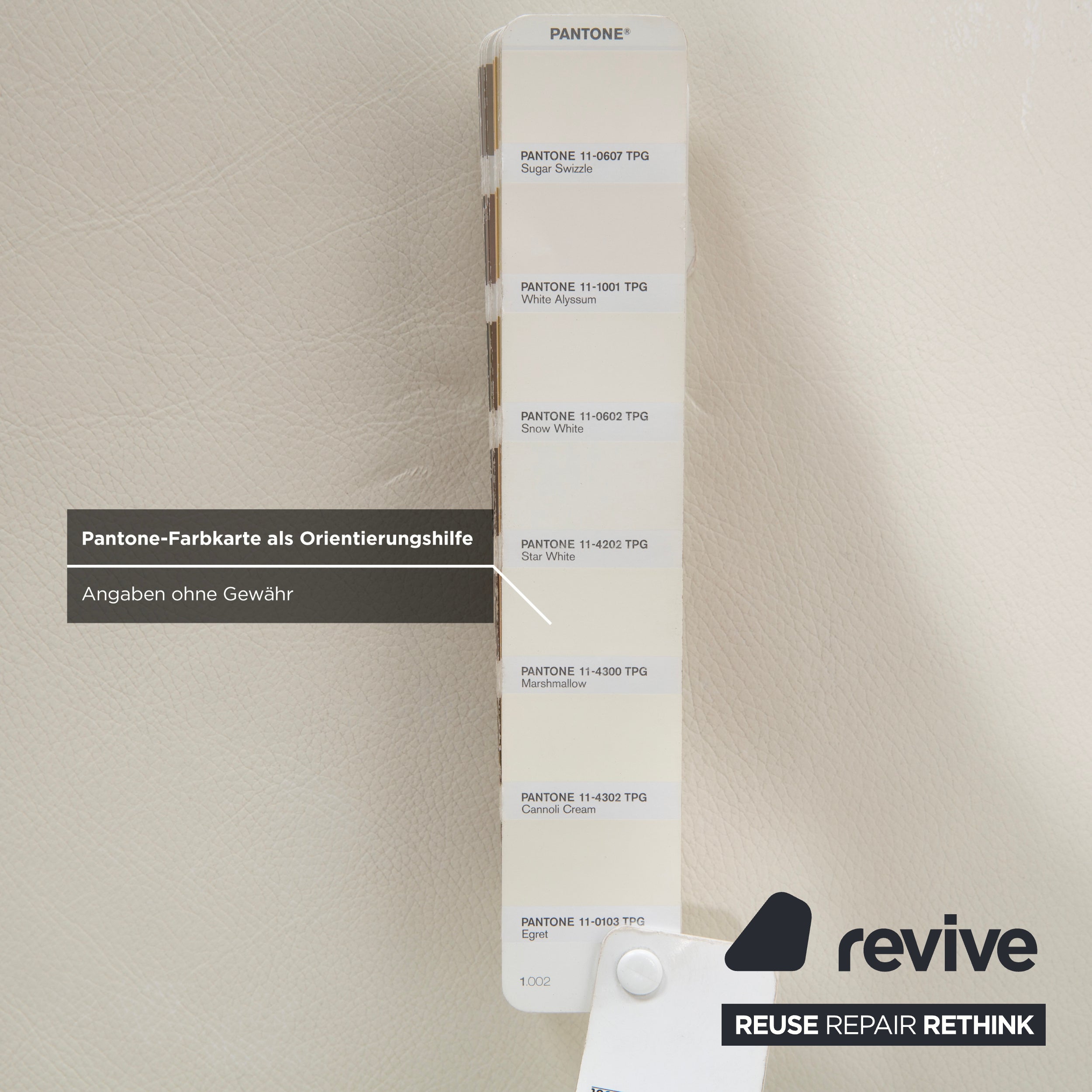 Rolf Benz EGO Leder Dreisitzer Creme Weiß Sofa Couch