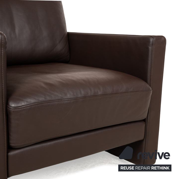 Rolf Benz Ego Leder Sessel Braun