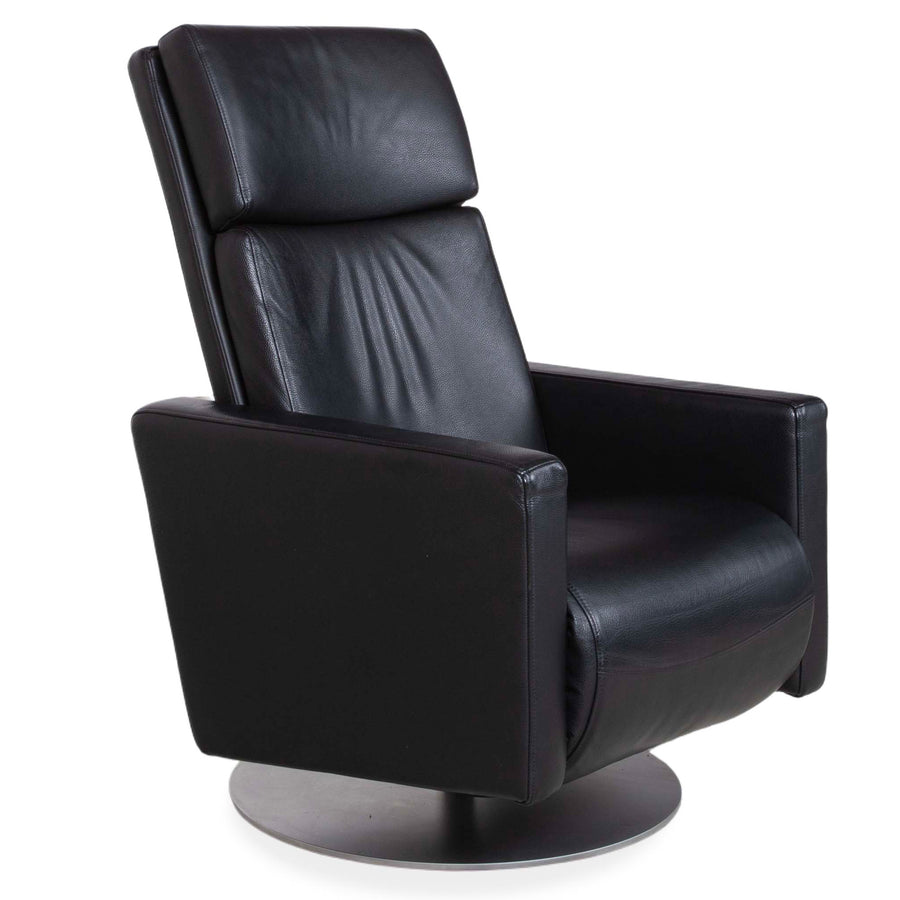 Rolf Benz EGO Leather Armchair Black Manual Function
