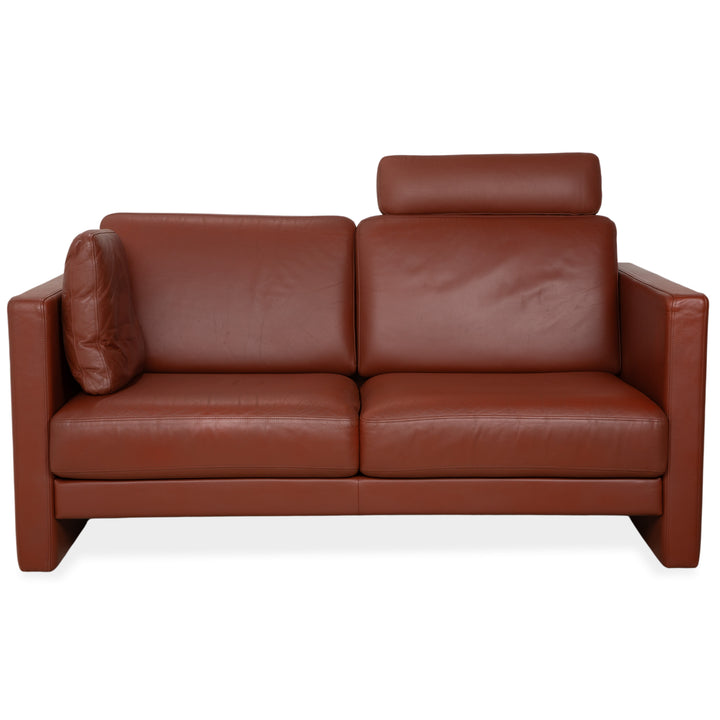 Rolf Benz Ego Leder Zweisitzer Braun Sofa Couch