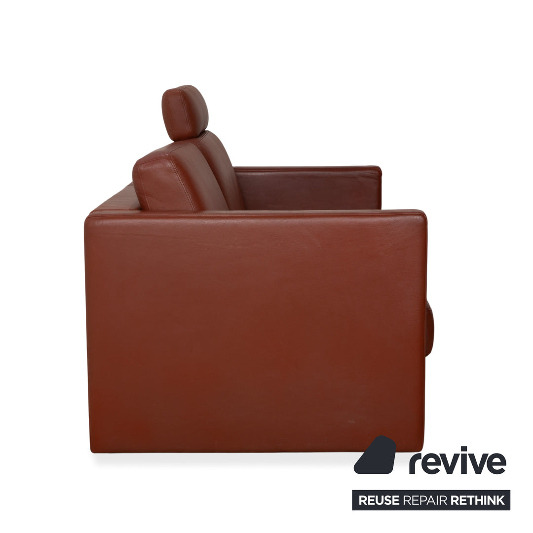 Rolf Benz Ego Leder Zweisitzer Braun Sofa Couch